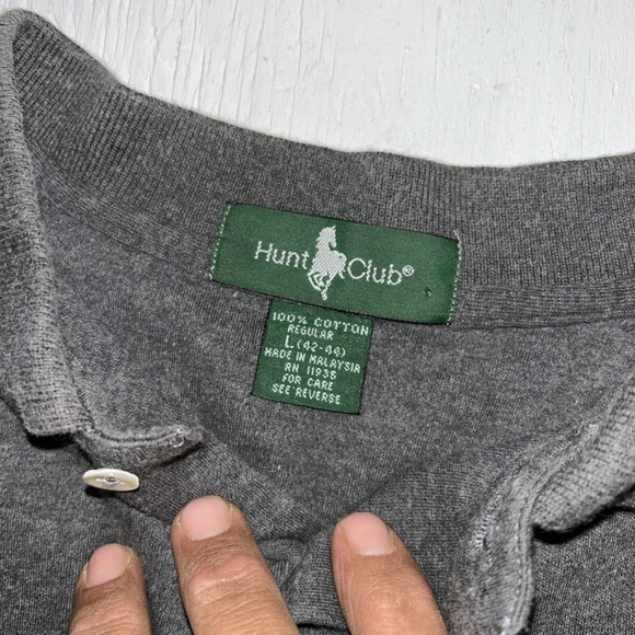 Hunt‎ Club Polo Shirt Large - Picture 3 of 3